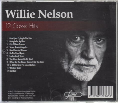 Willie Nelson - Willie Nelson 12 Classics Hits BRAND NEW SEALED MUSIC ...