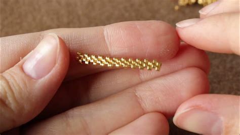 Серьги-цилиндры из бисера / Peyote Stich Earrings #серьгиизбисера # ...