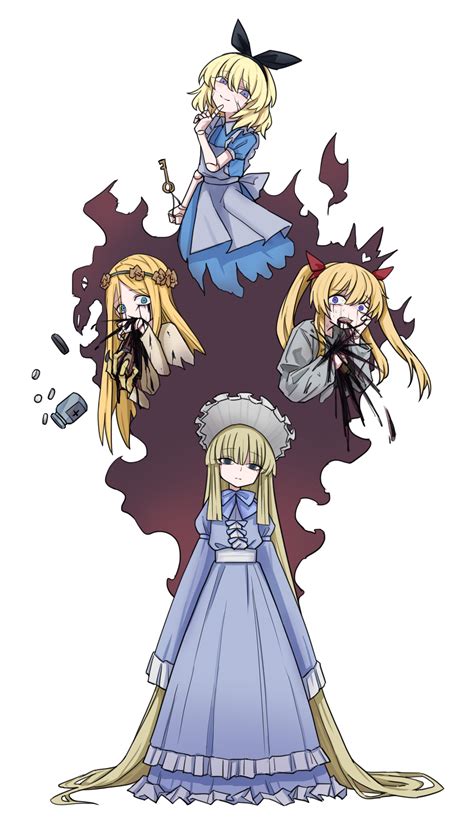 alice, lorina, and edith (black souls) drawn by rabbit_king | Danbooru