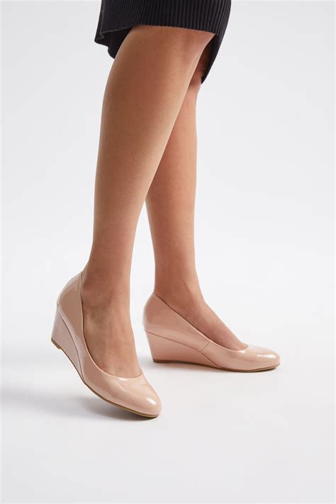 Buy Friends Like These Patent Wedge Court Shoes from Next Ireland
