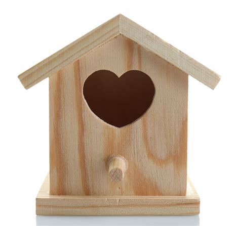 premium photo nesting box isolated  white