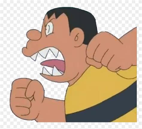 Angry Gian Doraemon