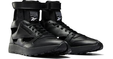Maison Margiela X Reebok Classic Leather Tabi High Sneakers Black - Lyst