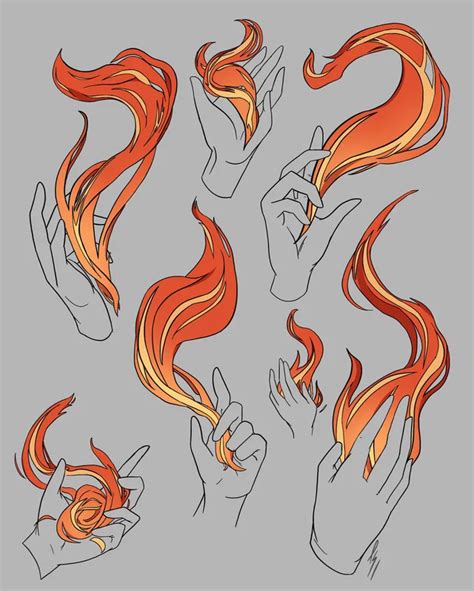 Because of all the support. Here are more comic Flames! : drawing ...