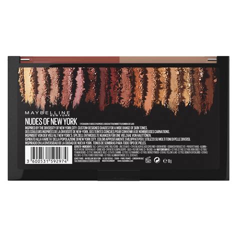 Maybelline Nudes Of New York Eyeshadow Palette - Lidschatten-Palette