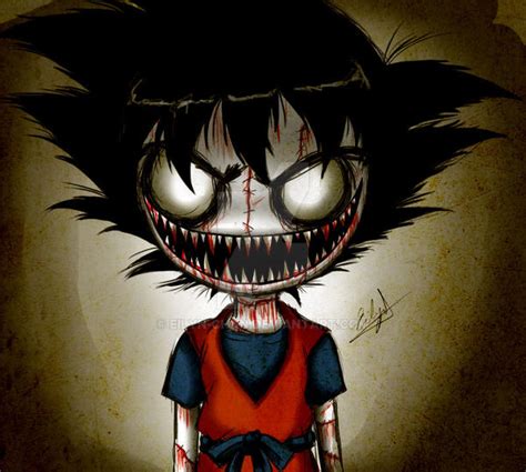 Zombie Goku by Eilyn-Chan on DeviantArt