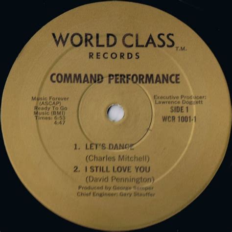 Command Performance - Command Performance (Vinyl) | Discogs