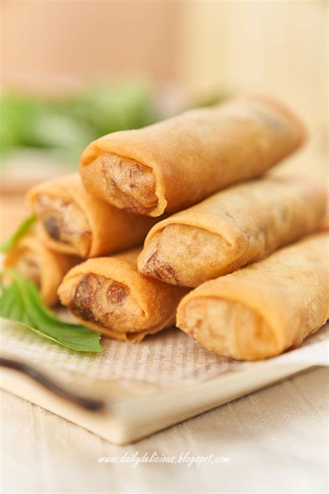 dailydelicious vegan spring roll