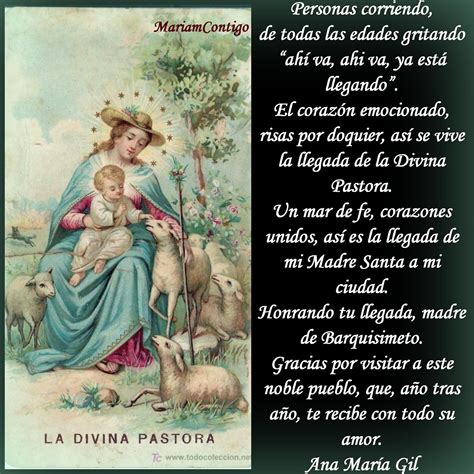 A LA DIVINA PASTORA Patrona de Barquisimeto, Venezuela Por la