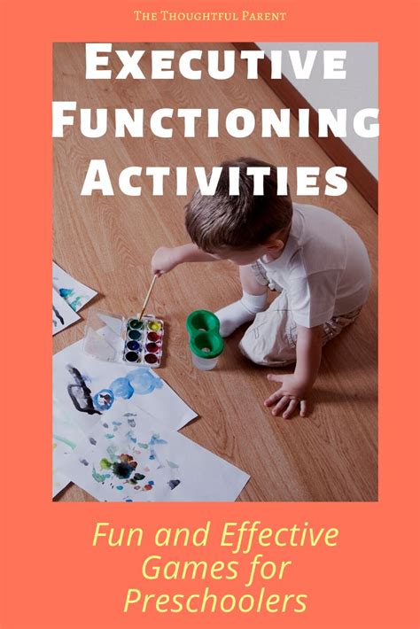 Executive Functioning Skills Activities for Preschoolers {that really ...