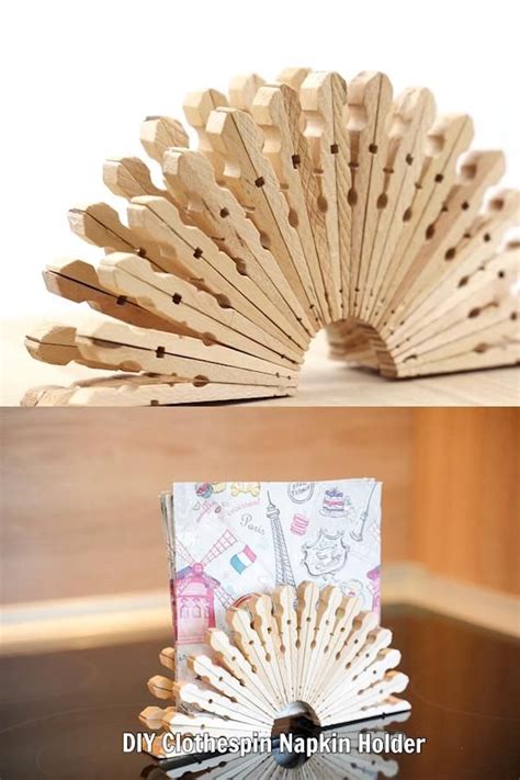 Holder Made With A Clothespin