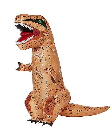 Kids Donny The Dinosaur Inflatable Costume - Spirithalloween.com