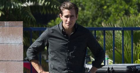 Jake Gyllenhaal on Nocturnal Animals Set | POPSUGAR Celebrity