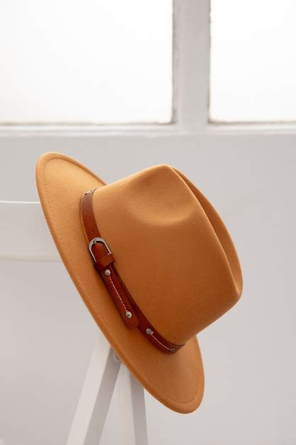 Free Photo | View of stylish fedora hat