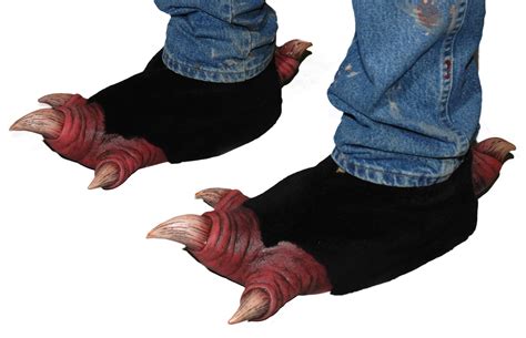 Zagone Bird Feet Costume Feet, Red Black Beige, One Size - Walmart.com