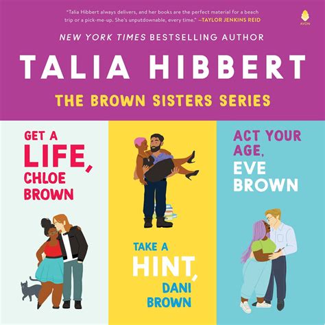 Talia Hibbert's Brown Sisters Book Set: Get a Life Chloe Brown, Take a