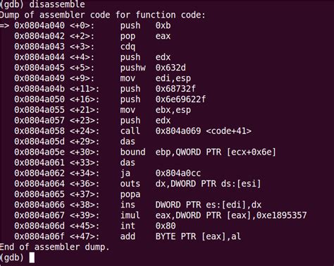 shellcoding linux  analyzing  party shellcode assignment