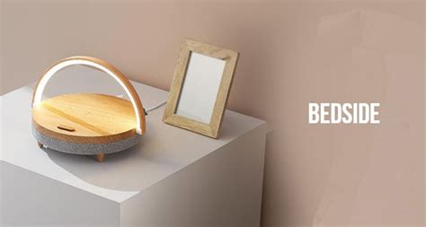 Multifunctional Bedside Table Lamp, with Phone Wireless Charger, Phone ...