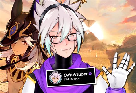 Sinder 🔥 | Hellhound VTuber on Twitter: "@CyYuVtuber CONGRATS, CY!! 🧡
