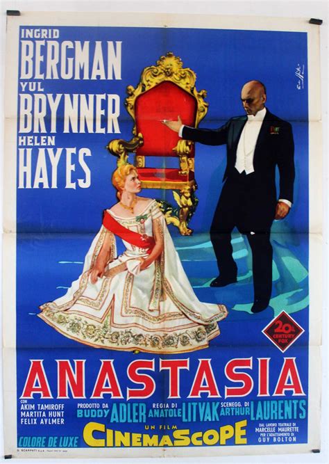 "ANASTASIA " MOVIE POSTER - "ANASTASIA" MOVIE POSTER