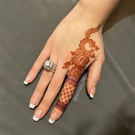 Finger Henna Designs, Mehndi Designs Front Hand, Henna Tattoo Designs ...