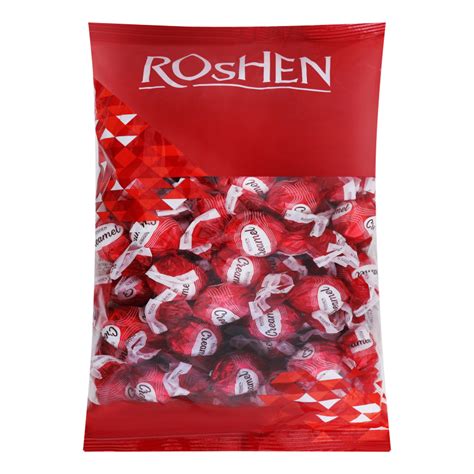 Конфеты глазированные с ореховой начинкой Creamel Roshen кг Roshen ...