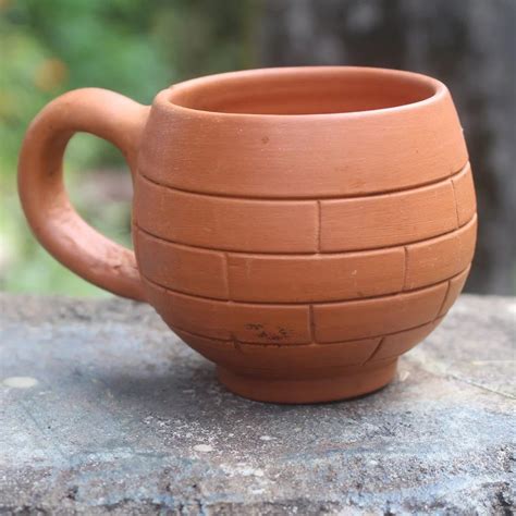 authentic kerala claymud cup  eco friendly traditional drinkware