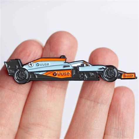 Mclaren MCL35M Gulf Livery Formula One Car Enamel Pin - Etsy | Formula ...