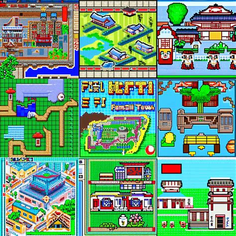 japanese game pixel art fm towns | Stable Diffusion