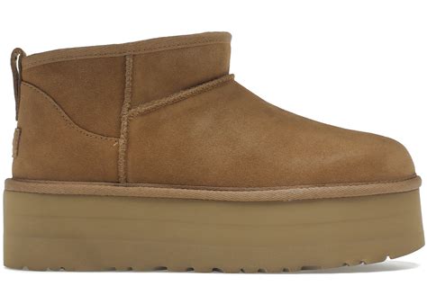 UGG Classic Ultra Mini Platform Boot Chestnut (Women's) - 1135092-CHE - US