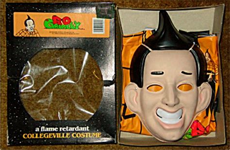 Vintage SNL ED GRIMLEY Halloween Costume Mask MIB Saturday Night Live ...