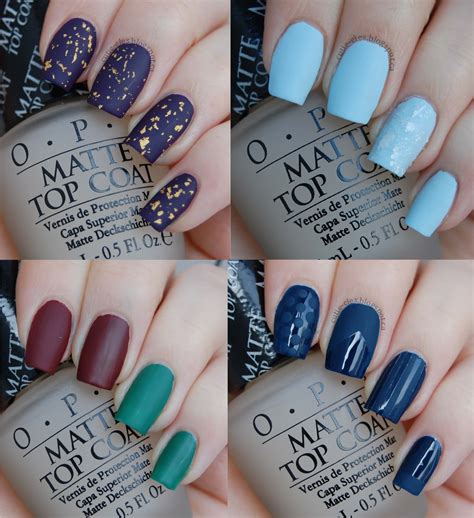 Opi Matte Nail Polish Colors