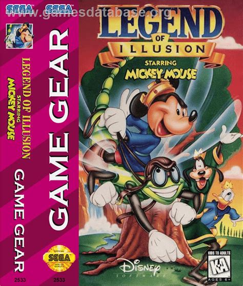 Legend of Illusion starring Mickey Mouse - Sega Game Gear - Games Database