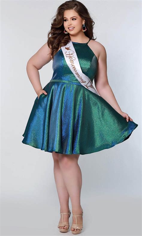 Sydney's Closet SC8103 - Sleeveless Halter Neck Prom Dress – Couture Candy
