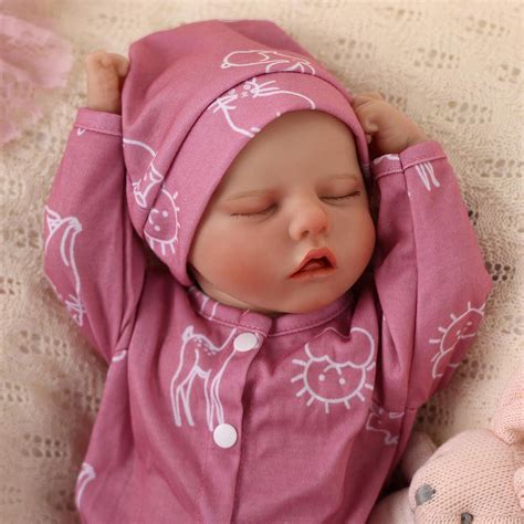 17 inch Lifelike Reborn Baby Dolls, Full Body Vinyl, Environmentally ...