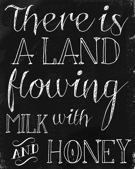 land of honey: Free Milk & Honey Printable