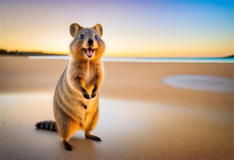 Premium Photo | The Joyful Quokka of Perth Western Australia