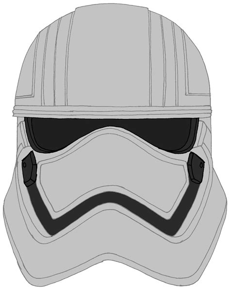 First Order Captain Phasma Helmet by Patton1836 on DeviantArt