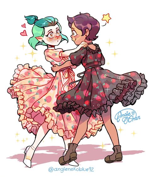 Strawberry Dresses by AngieChan : r/Lumity