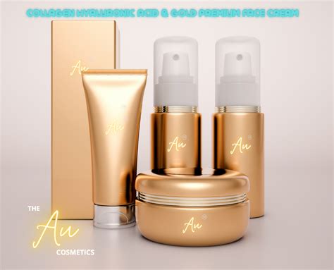 COLLAGEN HYALURONIC ACID & GOLD PREMIUM Face Cream - The AU Cosmetics