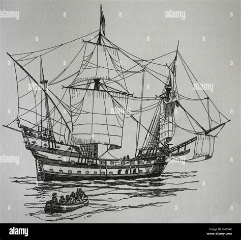 Galleon 16th century hi-res stock photography and images - Alamy