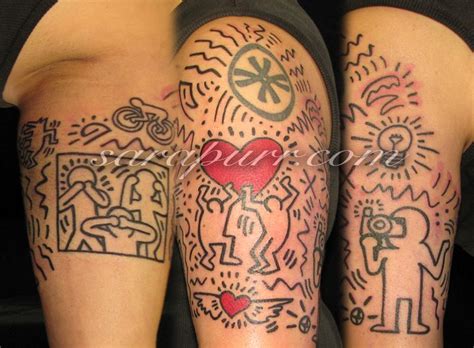 Keith Haring. | Keith haring, Pop art tattoos, Art tattoo