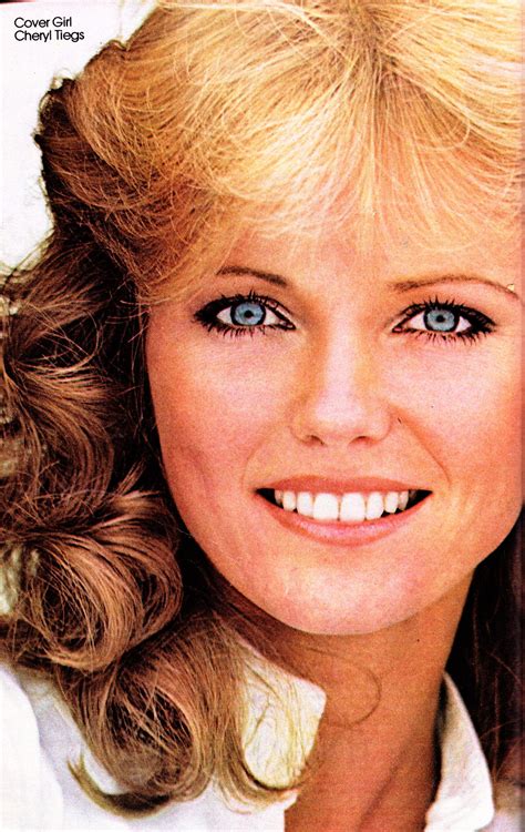 Cheryl Tiegs Cover Girl March 1980 | Cheryl tiegs, Hair styles, Cheryl