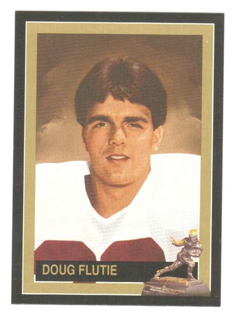 Doug Flutie Boston College Eagles 1984 Heisman Trophy winner card ...