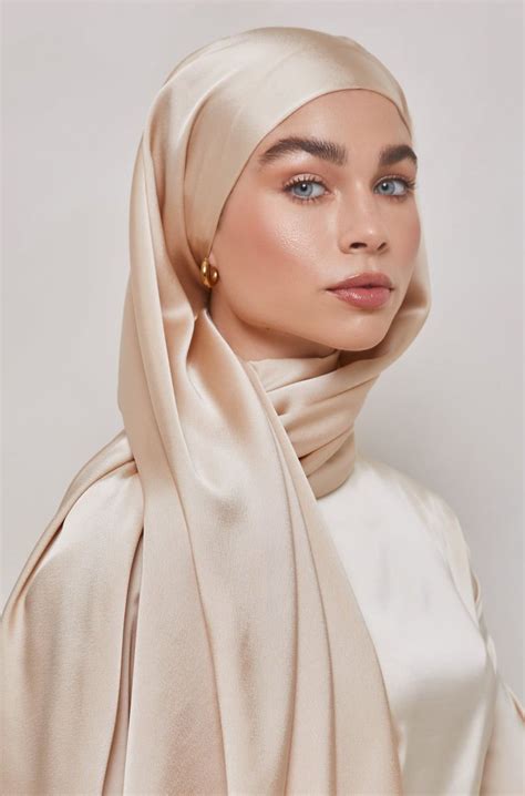 TEXTURE Satin Hijab - Hope - Petite | Hijab collection, Hijab, Veil