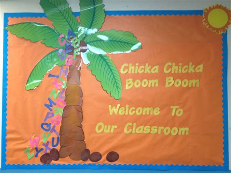 Beginning Of School, Back To School, Chicka Chicka Boom Boom, Board Ideas, Classroom Decor ...