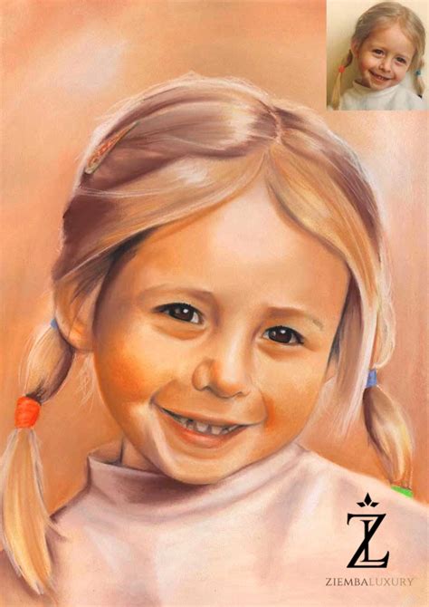 Realistic Portrait Painting from Photo - Custom 100% Hand-Painted ...