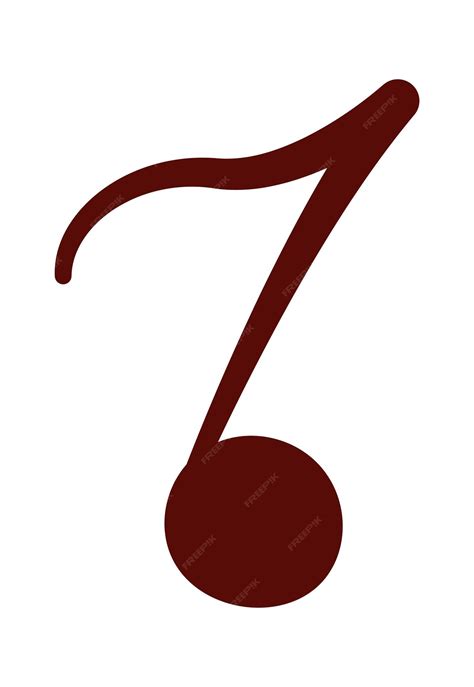 Premium Vector | Musical notes flat icon visual record of heard