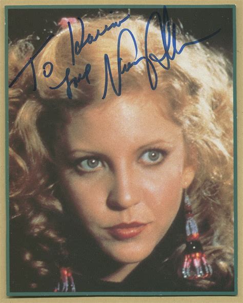 nancy allen authentic signed photo   nancy allen american