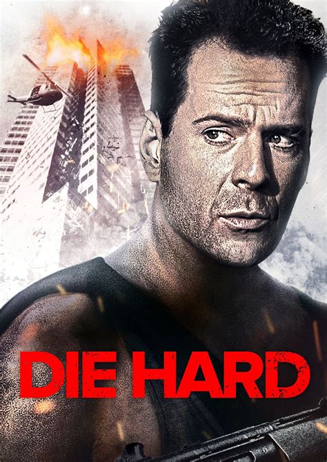 Die Hard 1988 Poster Film daction américain Print Bruce Willis Alan Rickman Art Gift - Etsy France